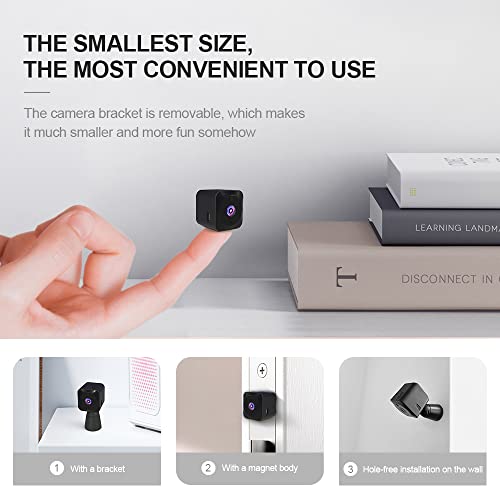 AOBOCAM Mini Spy Cameras - Home Security, 4K HD