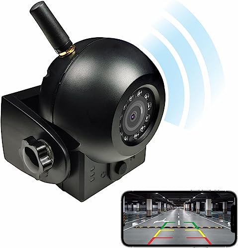 Wireless Magnetic WiFi Backup Camera for iPhone Android