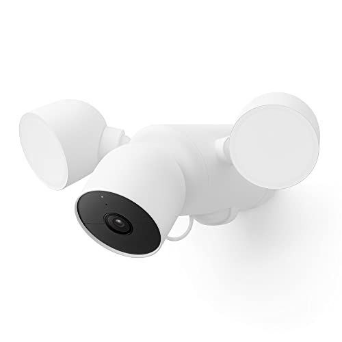 Google Nest Cam with Outdoor Floodlight - Smart Home WiFi Camera
