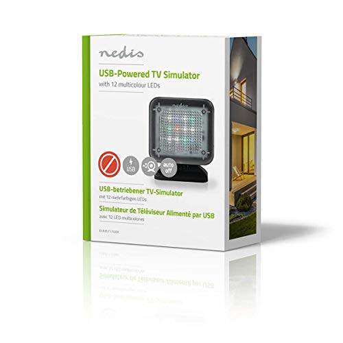 Nedis Dummy TV Simulator: Flashing LED, USB Power