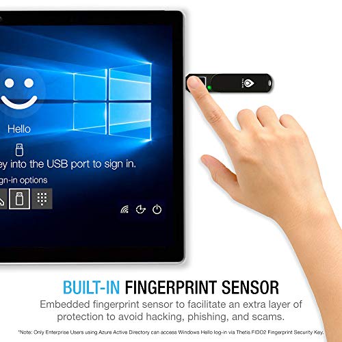 FIDO2 Security Key for Multi-Layered Protection, Black