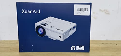XuanPad Mini Projector - Full HD 1080P, Portable