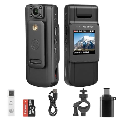 Versatile SPIKECAM - Audio/Video Body Cam for Security