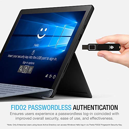 FIDO2 Security Key for Multi-Layered Protection, Black