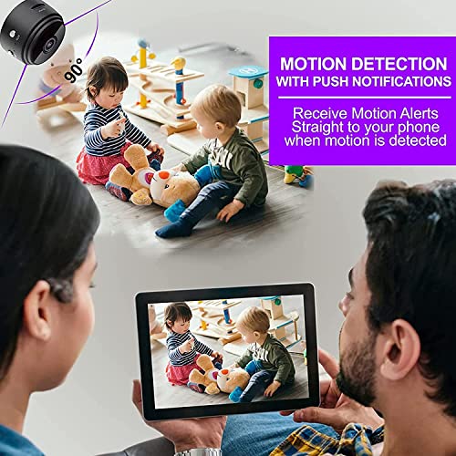 Wireless Mini Spy Camera with HD Night Vision