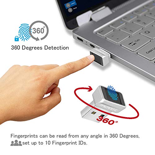 ARCANITE USB Fingerprint Reader: Windows 11/10 Access