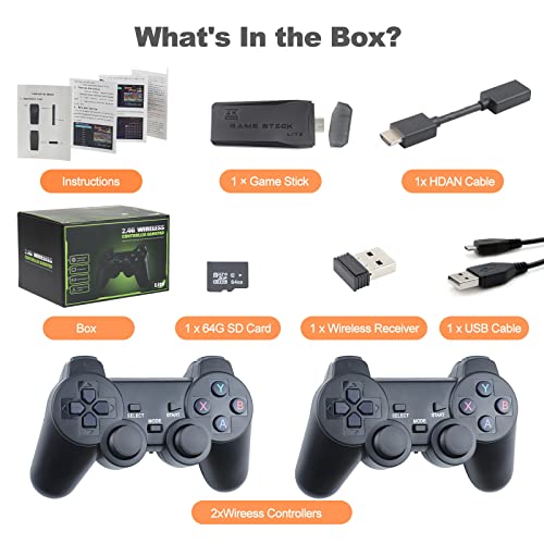 Retro Game Stick - Revisit Classics, 20K+ Games