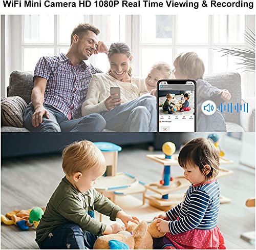Wireless Mini Spy Camera: 1080P HD Audio & Video