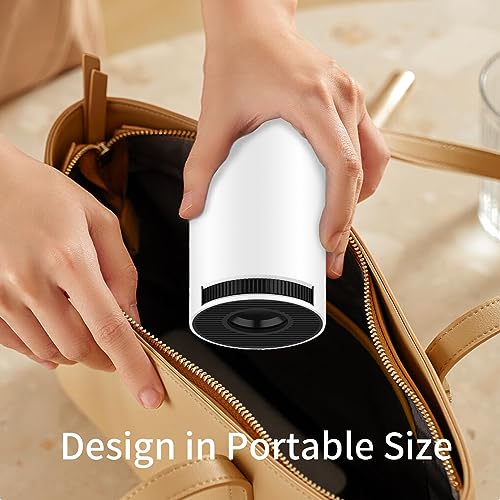 LQWELL® Mini Projector: Wifi, BT5.0, 4K HDMI