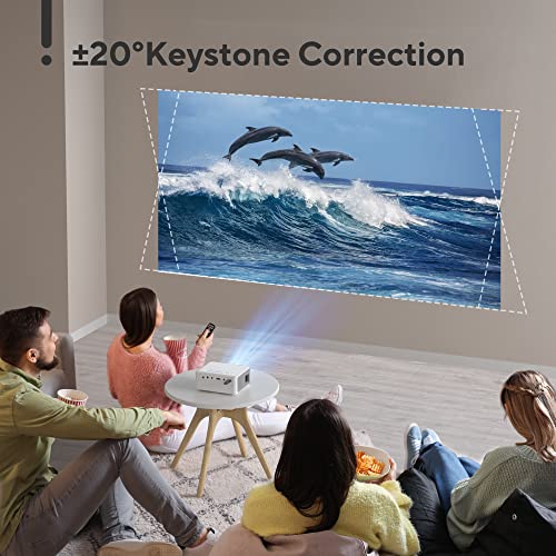 AKIYO Mini Projector: HD Multimedia Home Theater