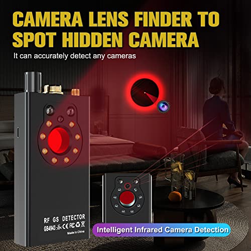 JMDHKK Anti Spy Bug + Camera Detector Combo