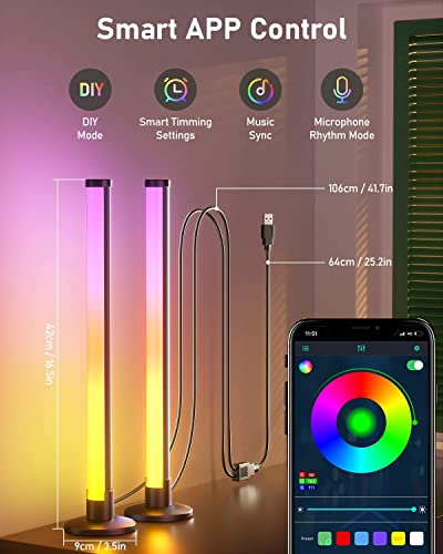 bedee Smart RGB Light Bars for PC, TV, Entertainment