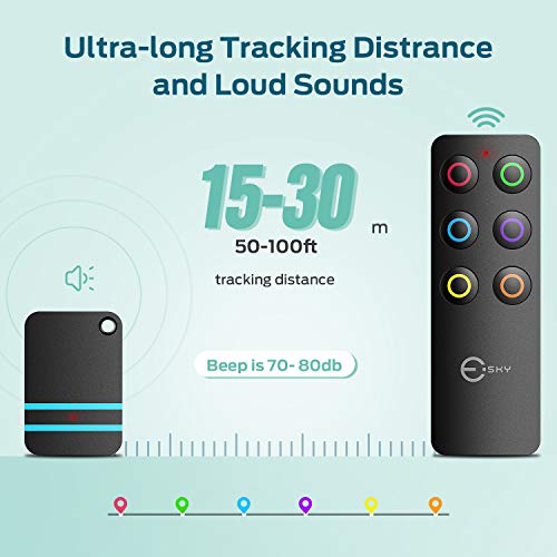 Esky Wireless Key Finder with 6 Receivers | Item Tracker