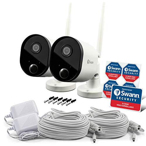 Swann Wi-Fi Outdoor HD Security Camera - Pack of 2