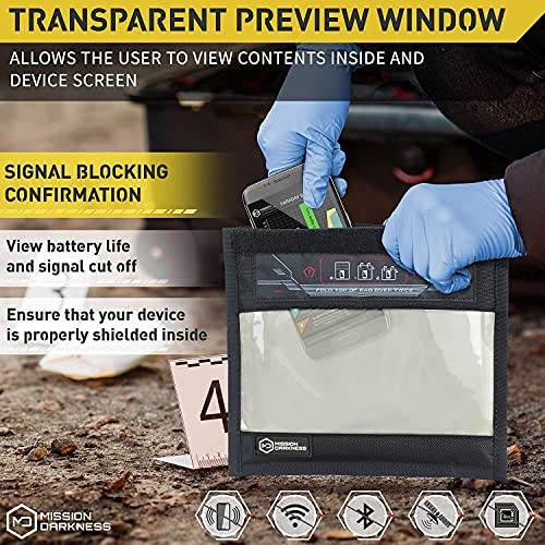 Mission Darkness Faraday Bag for Phones // Device Shielding