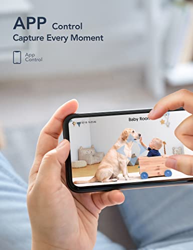 Indoor WiFi Security Camera: 1080P, Motion Detection, Alexa