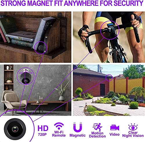 Wireless Mini Spy Camera with HD Night Vision