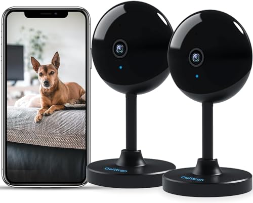 Owltron 2K Indoor Camera 2-Pack