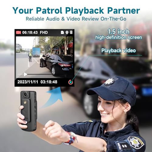Versatile SPIKECAM - Audio/Video Body Cam for Security