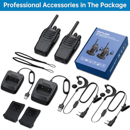 Maylawn Long Range Walkie Talkies for Adults