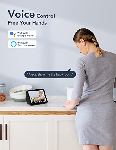 Indoor WiFi Security Camera: 1080P, Motion Detection, Alexa