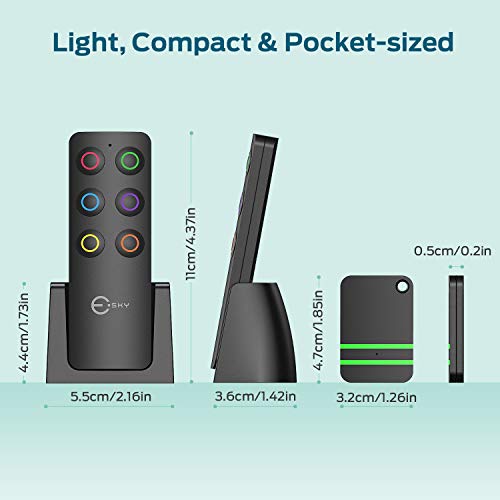 Esky Wireless Key Finder with 6 Receivers | Item Tracker