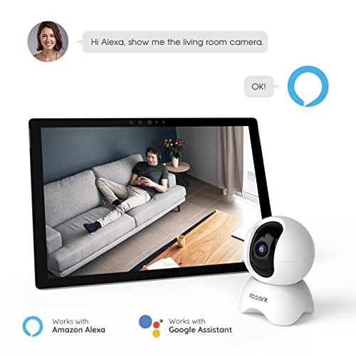 Assark 5MP HD 2.5K Security WiFi Camera
