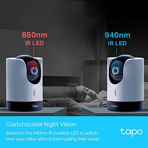 Tapo 2K QHD Pan/Tilt Camera with AI Detection