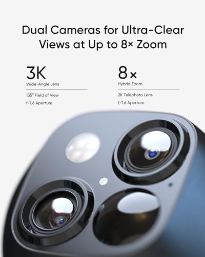 eufy Security SoloCam S340 Dual Cameras: 3K Wireless Outdoor