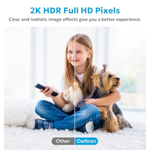 Owltron 2K Indoor Camera 2-Pack