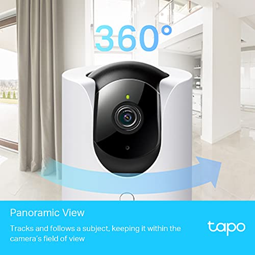 Tapo 2K QHD Pan/Tilt Camera with AI Detection