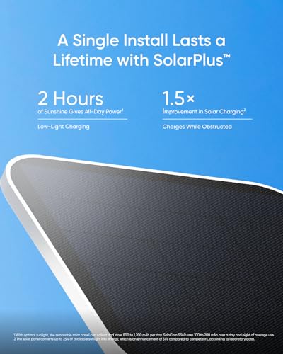 eufy Security SoloCam S340 Dual Cameras: 3K Wireless Outdoor