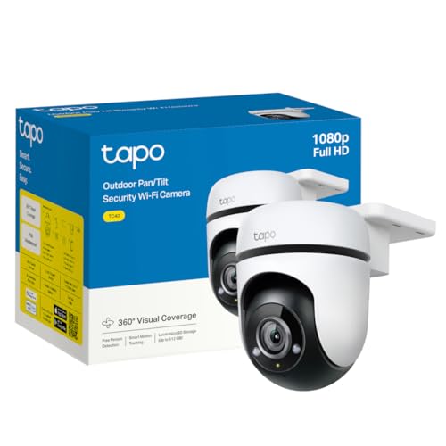 1080p Outdoor Pan/Tilt Camera with Smart Detection