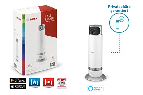Bosch Smart Home 360° Indoor Camera: View Entire Room!