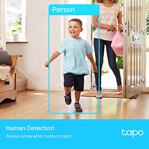 Tapo 2K QHD Pan/Tilt Camera with AI Detection
