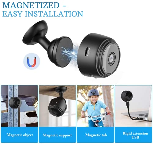 Wireless Spy Camera: Full HD, Live Recording