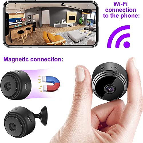 Wireless Mini Spy Camera with HD Night Vision