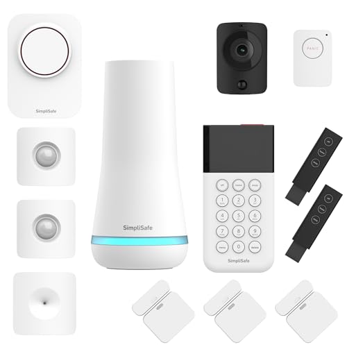 SimpliSafe Home Security System | 13 Piece Camera & Alarm