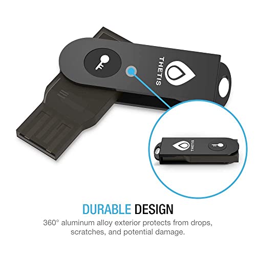 Thetis FIDO2 Security Key - Universal 2FA USB