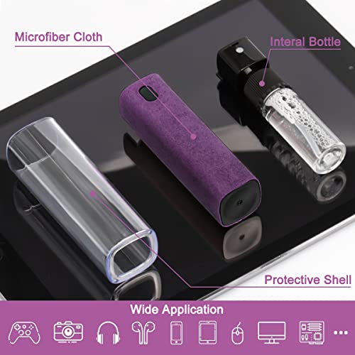 Purple Screen Cleaner for Electronic Devices and Eyeglasses