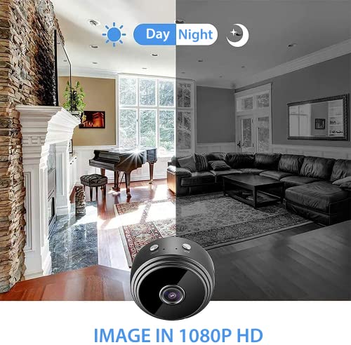 Wireless Spy Camera: Full HD, Live Recording
