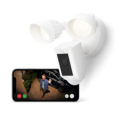 Ring Floodlight Cam Wired Plus | Outdoor Security Camera