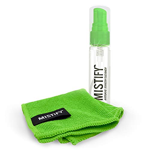 Mistify: 40ml Natural Screen Cleaner + Microfibre - Gadgets