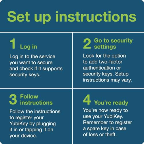 Yubico YubiKey 5 NFC - Portable Two-Factor Security