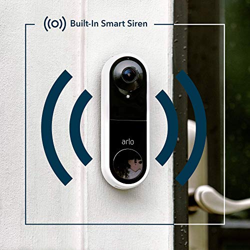Arlo Video Doorbell: HD Camera, 2-Way Audio, Motion Detection