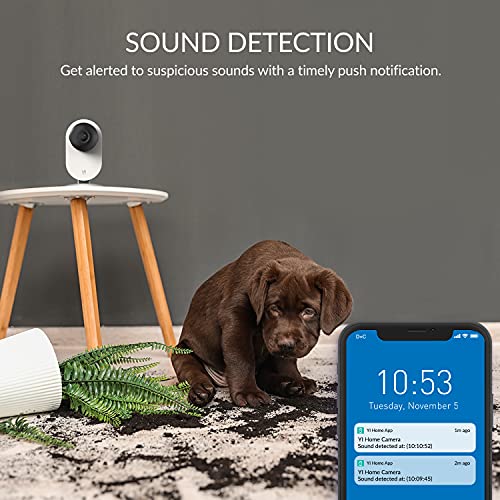 YI Smart Security Cam: 1080p Wifi Indoor Monitor