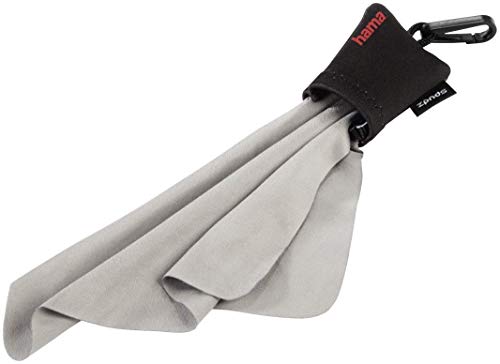Pocket Microfiber Cleaning Cloth for Lens/Camera/Screen, Neoprene Bag