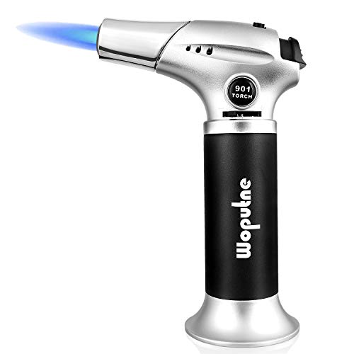 Adjustable Flame Blow Torch for Kitchen and More