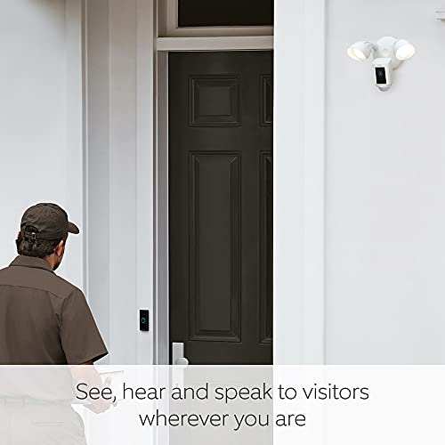 Ring Floodlight Cam Wired Plus | Outdoor Security Camera