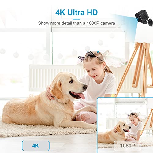 2023 4K HD Mini WiFi Spy Camera